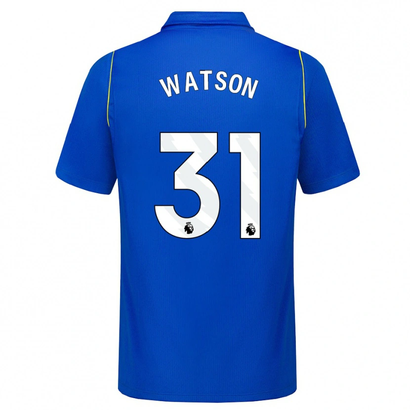 Danxen Barn Reggie Watson #31 Blå Gul Hemmatröja Matchtröjor 2026/27 Tröjor T-Tröja