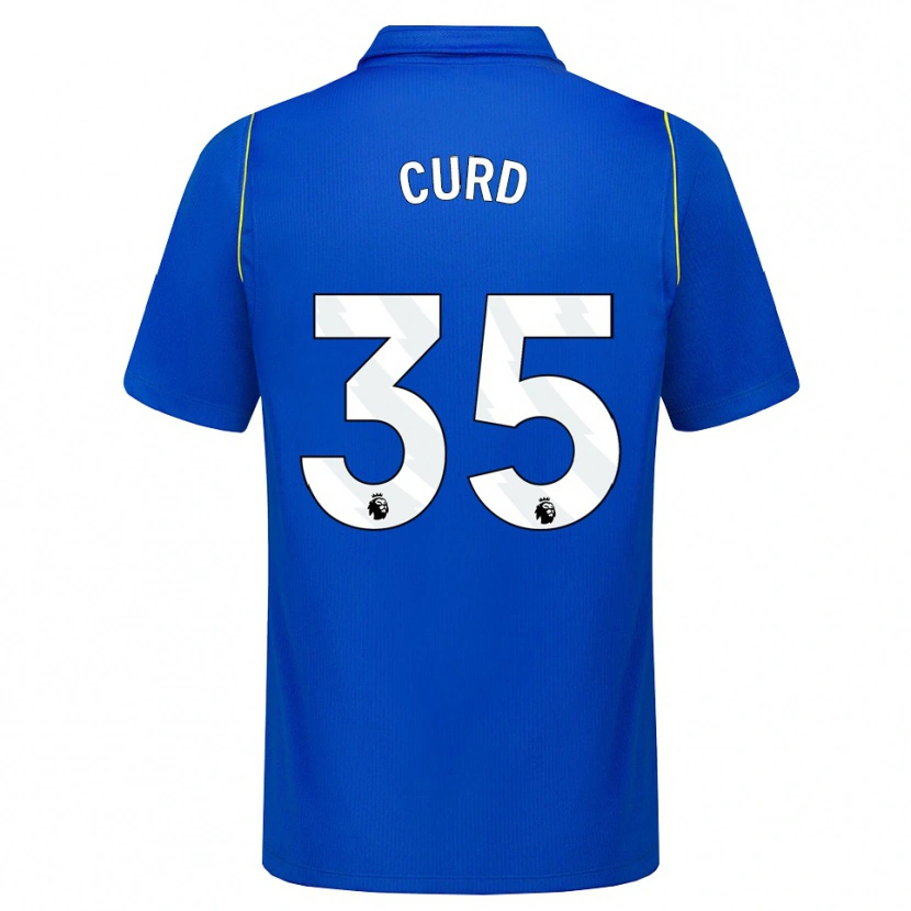 Danxen Barn Ted Curd #35 Blå Gul Hemmatröja Matchtröjor 2026/27 Tröjor T-Tröja