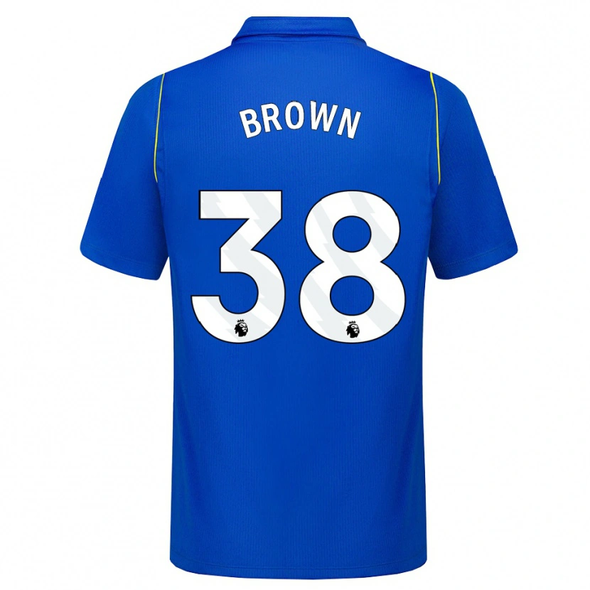 Danxen Barn Cerys Brown #38 Blå Gul Hemmatröja Matchtröjor 2026/27 Tröjor T-Tröja