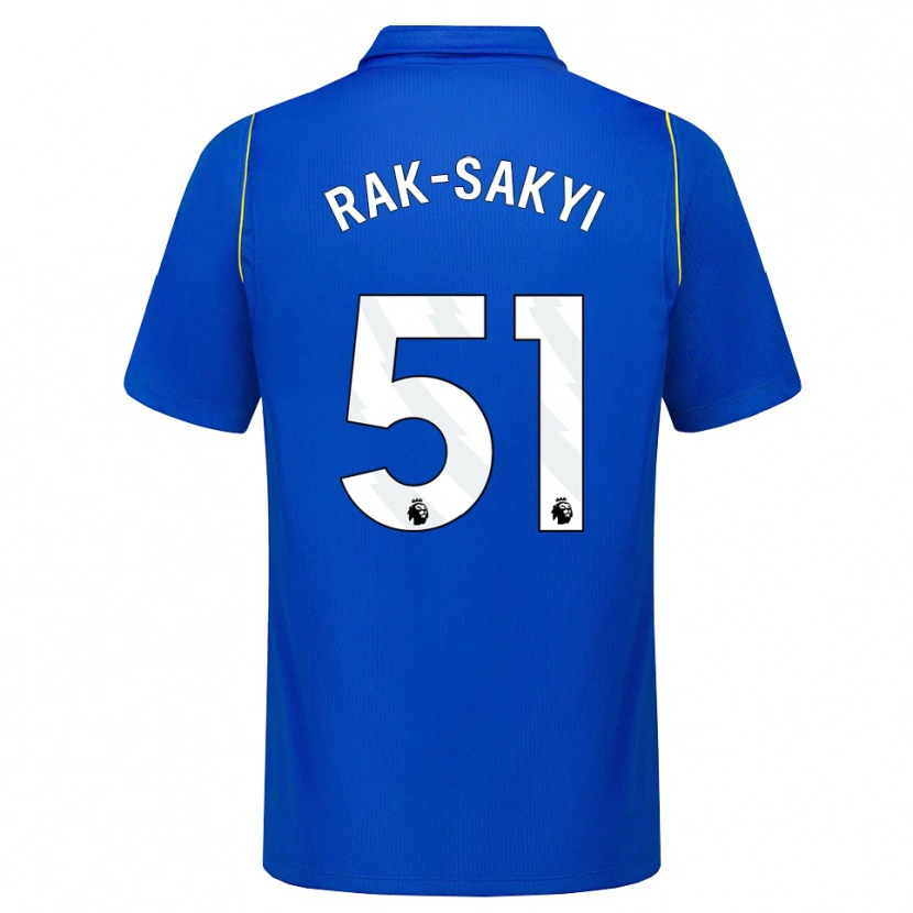 Danxen Barn Sam Rak-Sakyi #51 Blå Gul Hemmatröja Matchtröjor 2026/27 Tröjor T-Tröja