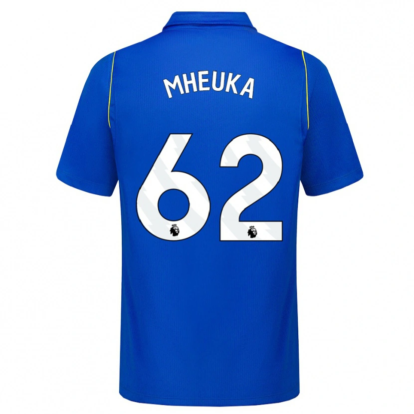 Danxen Barn Shumaira Mheuka #62 Blå Gul Hemmatröja Matchtröjor 2026/27 Tröjor T-Tröja