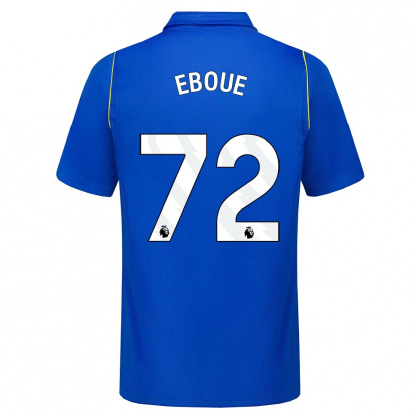 Danxen Barn Mathis Eboué #72 Blå Gul Hemmatröja Matchtröjor 2026/27 Tröjor T-Tröja
