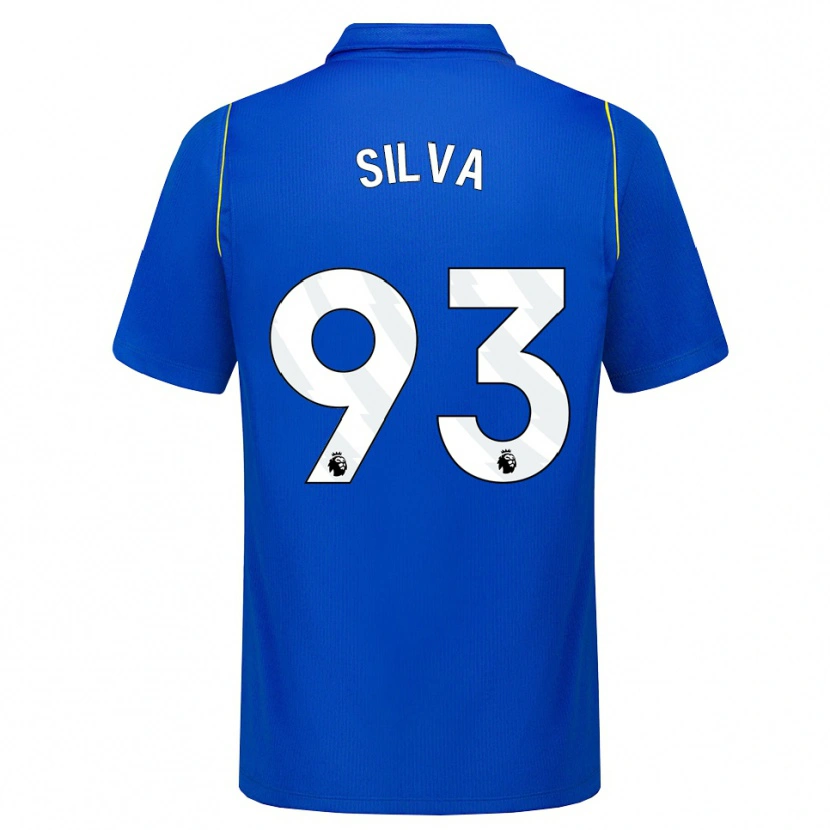 Danxen Barn Isaac Badu #93 Blå Gul Hemmatröja Matchtröjor 2026/27 Tröjor T-Tröja