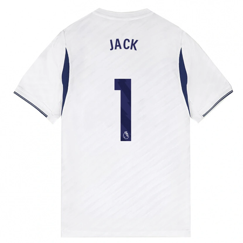 Danxen Barn Mikel Jack #1 Vit Röd Lila Hemmatröja Matchtröjor 2026/27 Tröjor T-Tröja