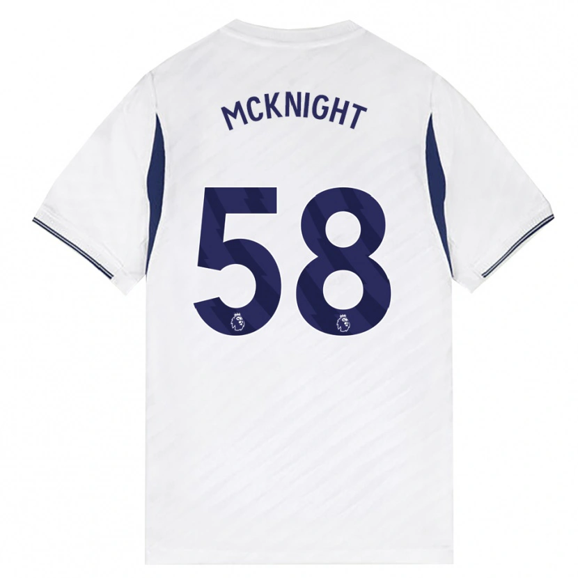 Danxen Barn Maxwell Mcknight #58 Vit Röd Lila Hemmatröja Matchtröjor 2026/27 Tröjor T-Tröja