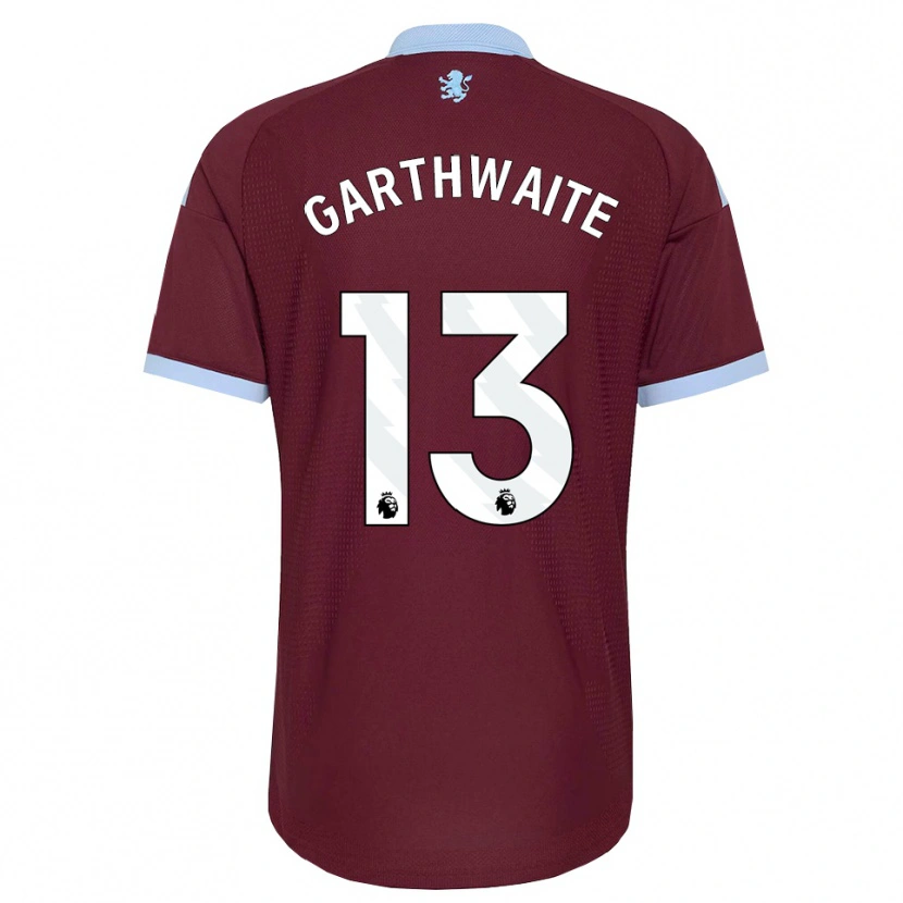 Danxen Barn Jayden Garthwaite #13 Kornblå Vinröd Hemmatröja Matchtröjor 2026/27 Tröjor T-Tröja