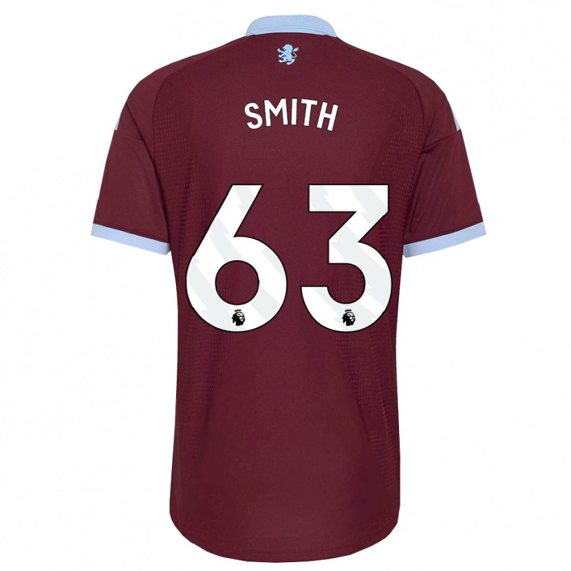 Danxen Barn Kerr Smith #63 Kornblå Vinröd Hemmatröja Matchtröjor 2026/27 Tröjor T-Tröja