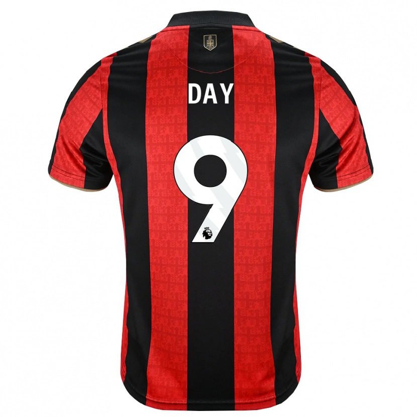 Danxen Barn Jonny Day #9 Gyllene Röd Svart Hemmatröja Matchtröjor 2026/27 Tröjor T-Tröja