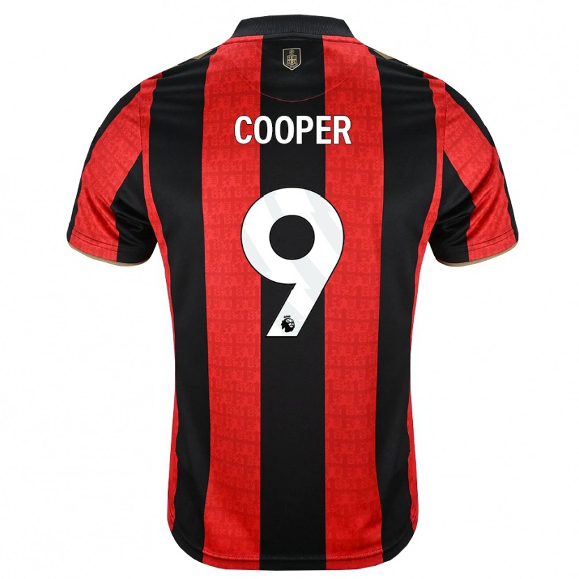 Danxen Barn Lucy Cooper #9 Gyllene Röd Svart Hemmatröja Matchtröjor 2026/27 Tröjor T-Tröja
