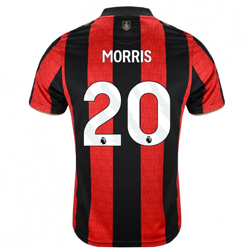 Danxen Barn Caitlin Morris #20 Gyllene Röd Svart Hemmatröja Matchtröjor 2026/27 Tröjor T-Tröja