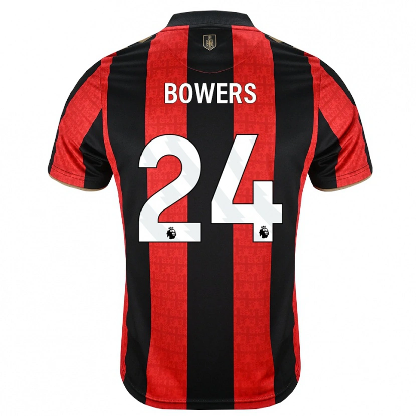 Danxen Barn Kelci Bowers #24 Gyllene Röd Svart Hemmatröja Matchtröjor 2026/27 Tröjor T-Tröja