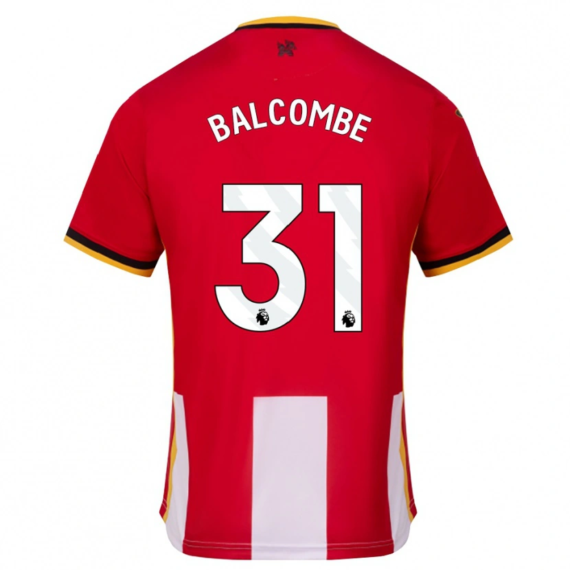 Danxen Barn Ellery Balcombe #31 Gul Svart Röd Hemmatröja Matchtröjor 2026/27 Tröjor T-Tröja