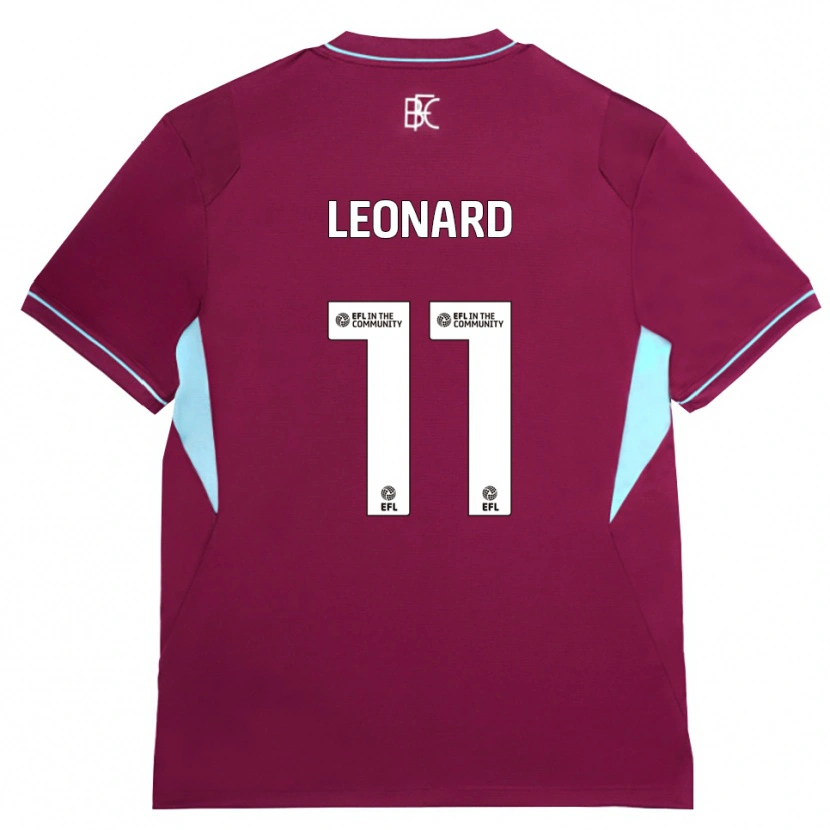 Danxen Barn Tambwe Leonard #11 Vinröd Grön Hemmatröja Matchtröjor 2026/27 Tröjor T-Tröja