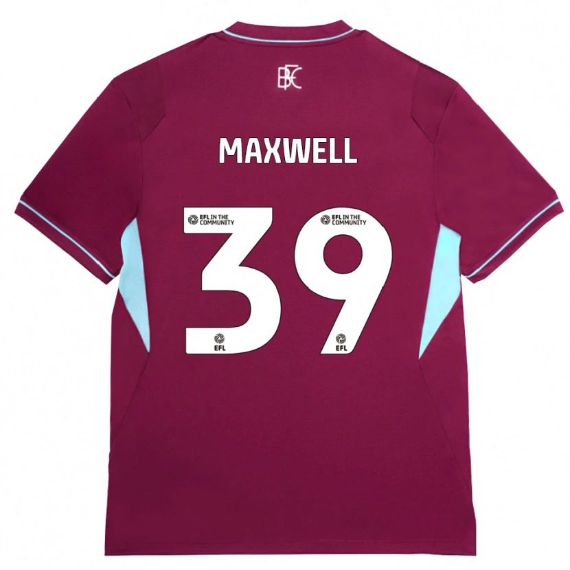 Danxen Barn Danielle Maxwell #39 Vinröd Grön Hemmatröja Matchtröjor 2026/27 Tröjor T-Tröja