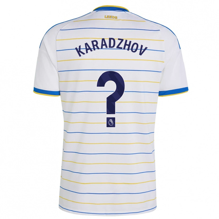 Danxen Barn Viktor Karadzhov #0 Röd Gul Blå Hemmatröja Matchtröjor 2026/27 Tröjor T-Tröja