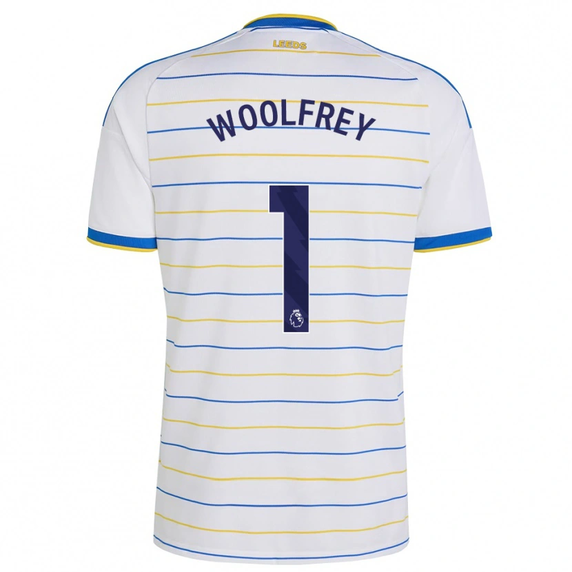 Danxen Barn Joshua Woolfrey #1 Röd Gul Blå Hemmatröja Matchtröjor 2026/27 Tröjor T-Tröja