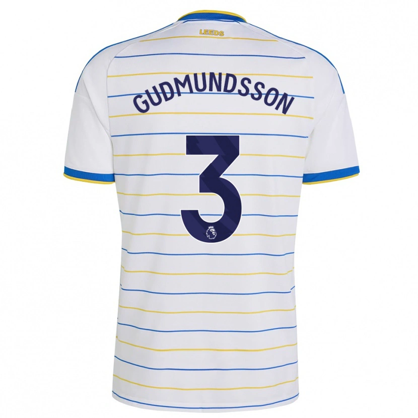 Danxen Barn Gabriel Gudmundsson #3 Röd Gul Blå Hemmatröja Matchtröjor 2026/27 Tröjor T-Tröja