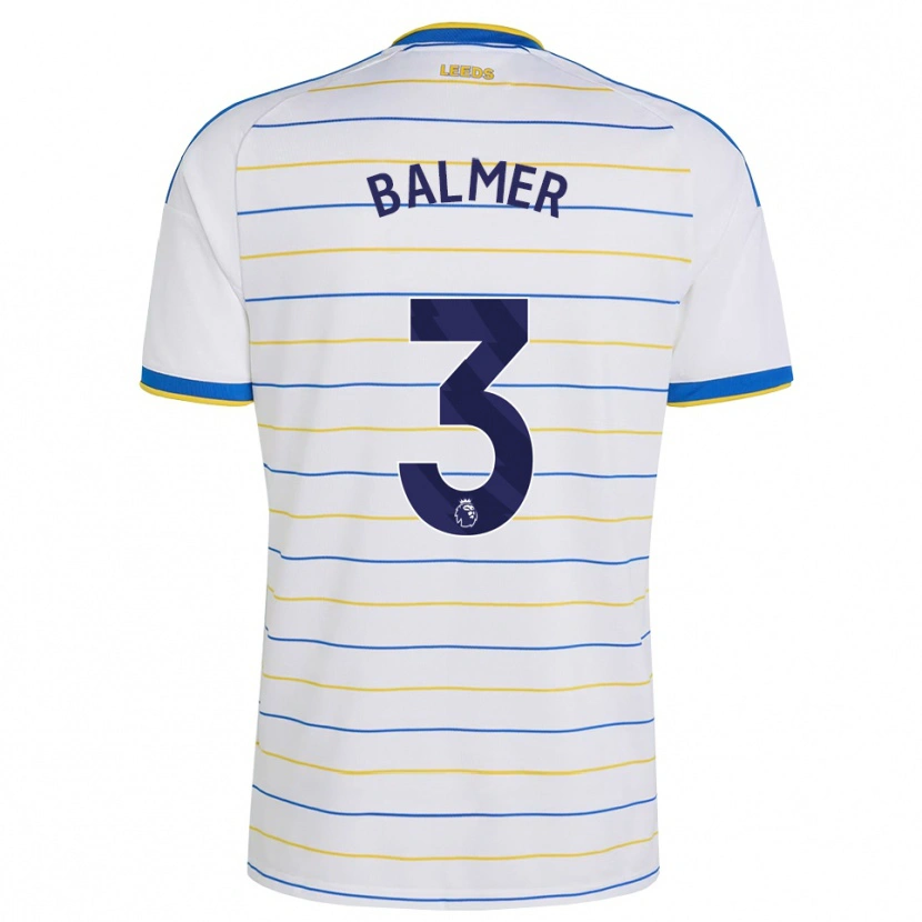 Danxen Barn Liam Balmer #3 Röd Gul Blå Hemmatröja Matchtröjor 2026/27 Tröjor T-Tröja