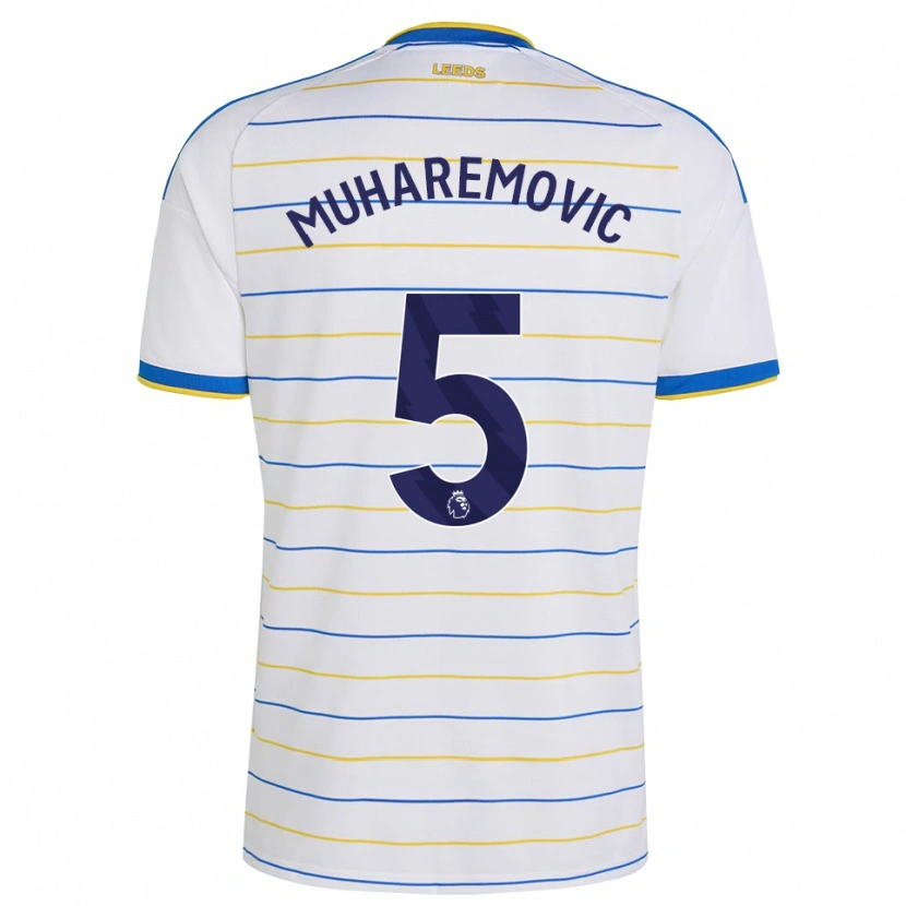 Danxen Barn Tarik Muharemović #5 Röd Gul Blå Hemmatröja Matchtröjor 2026/27 Tröjor T-Tröja