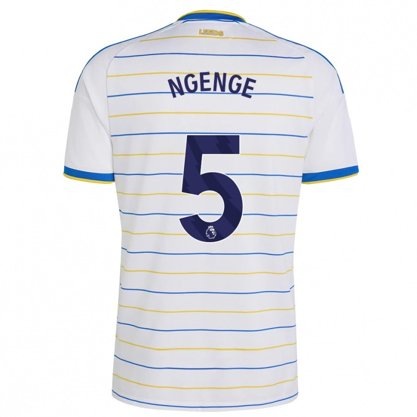 Danxen Barn Leonard Ngenge #5 Röd Gul Blå Hemmatröja Matchtröjor 2026/27 Tröjor T-Tröja