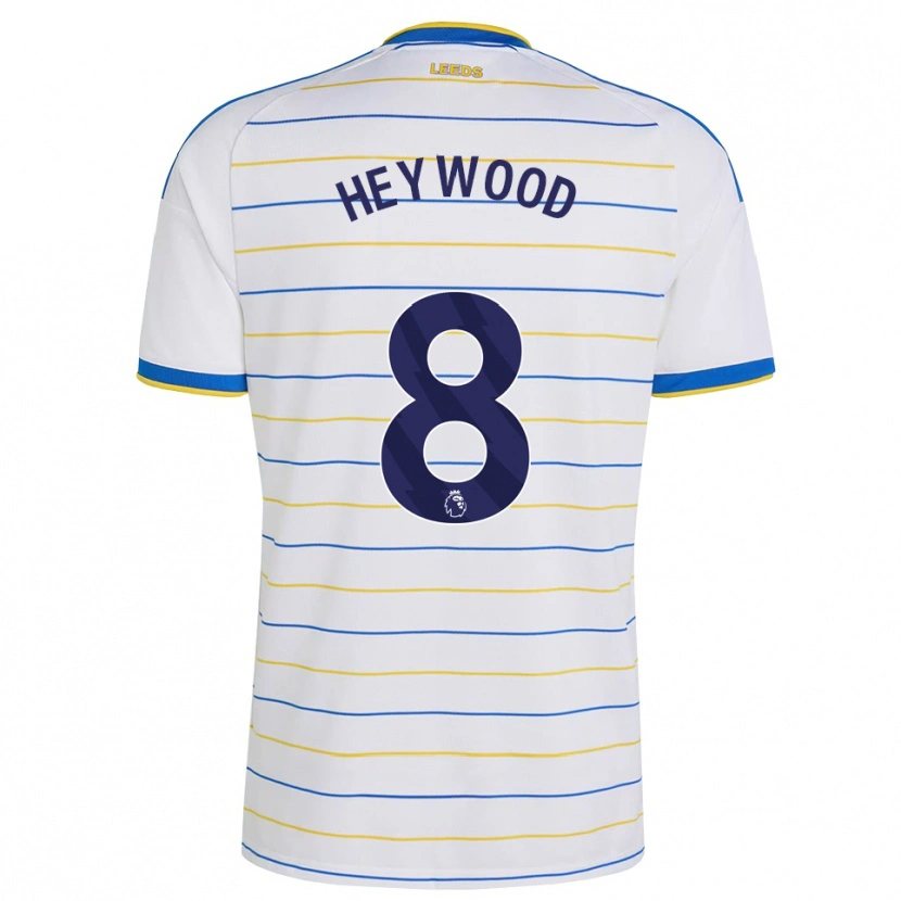 Danxen Barn Owen Heywood #8 Röd Gul Blå Hemmatröja Matchtröjor 2026/27 Tröjor T-Tröja