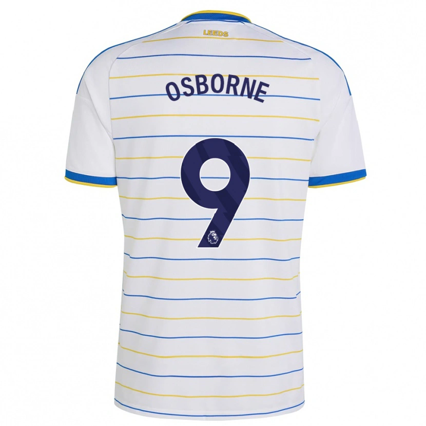 Danxen Barn Jemimah Osborne #9 Röd Gul Blå Hemmatröja Matchtröjor 2026/27 Tröjor T-Tröja