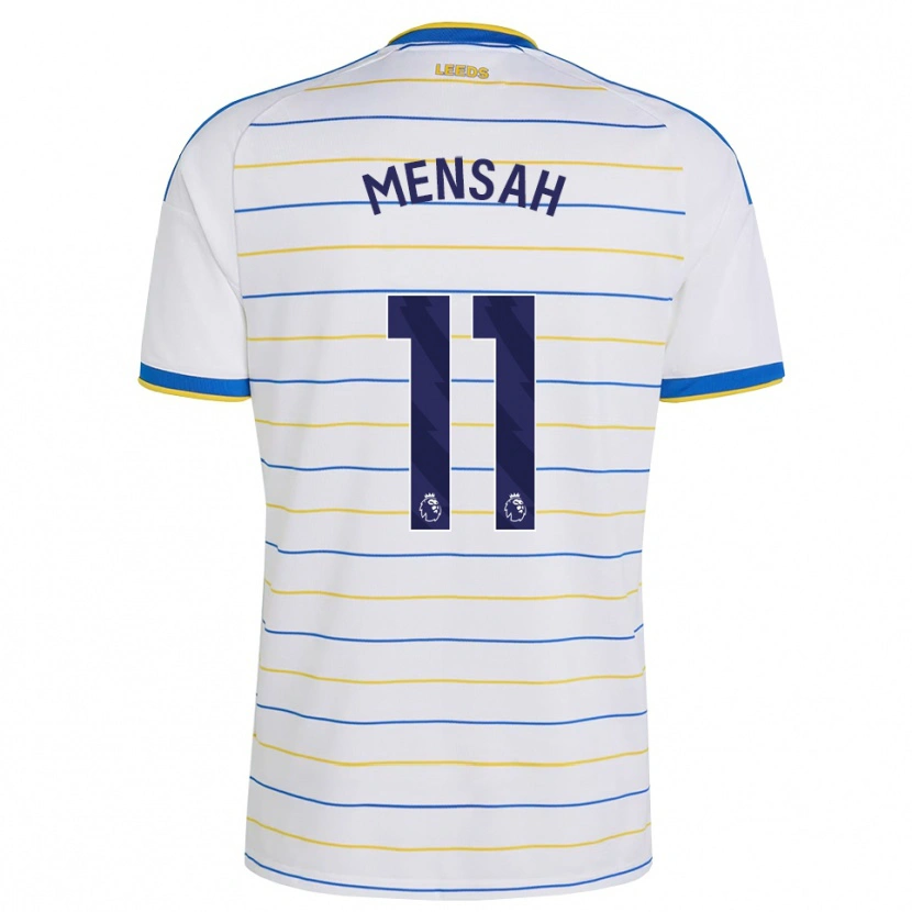 Danxen Barn Kenneth Mensah #11 Röd Gul Blå Hemmatröja Matchtröjor 2026/27 Tröjor T-Tröja