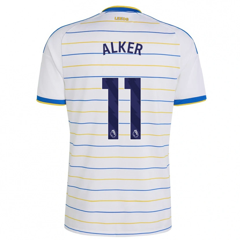 Danxen Barn Samuel Alker #11 Röd Gul Blå Hemmatröja Matchtröjor 2026/27 Tröjor T-Tröja