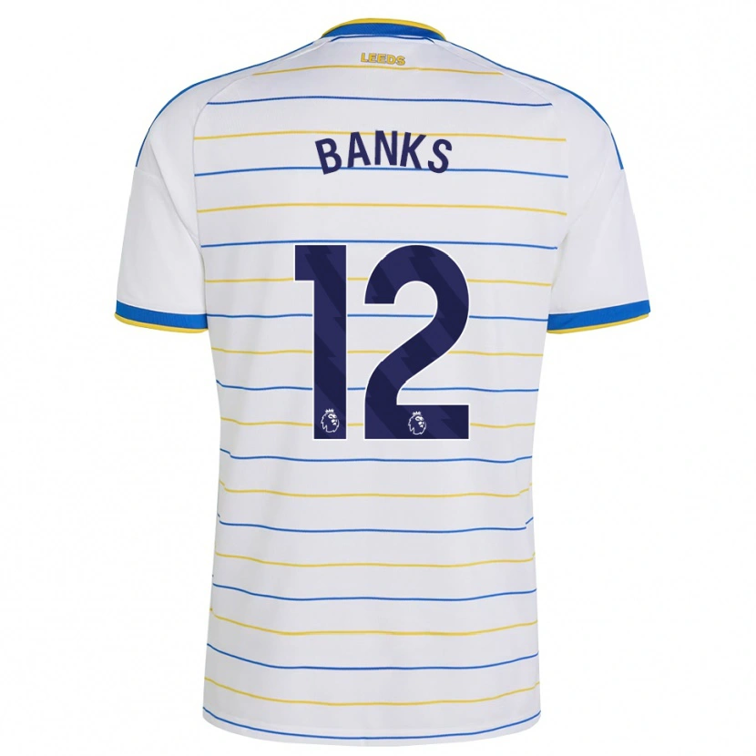 Danxen Barn George Banks #12 Röd Gul Blå Hemmatröja Matchtröjor 2026/27 Tröjor T-Tröja