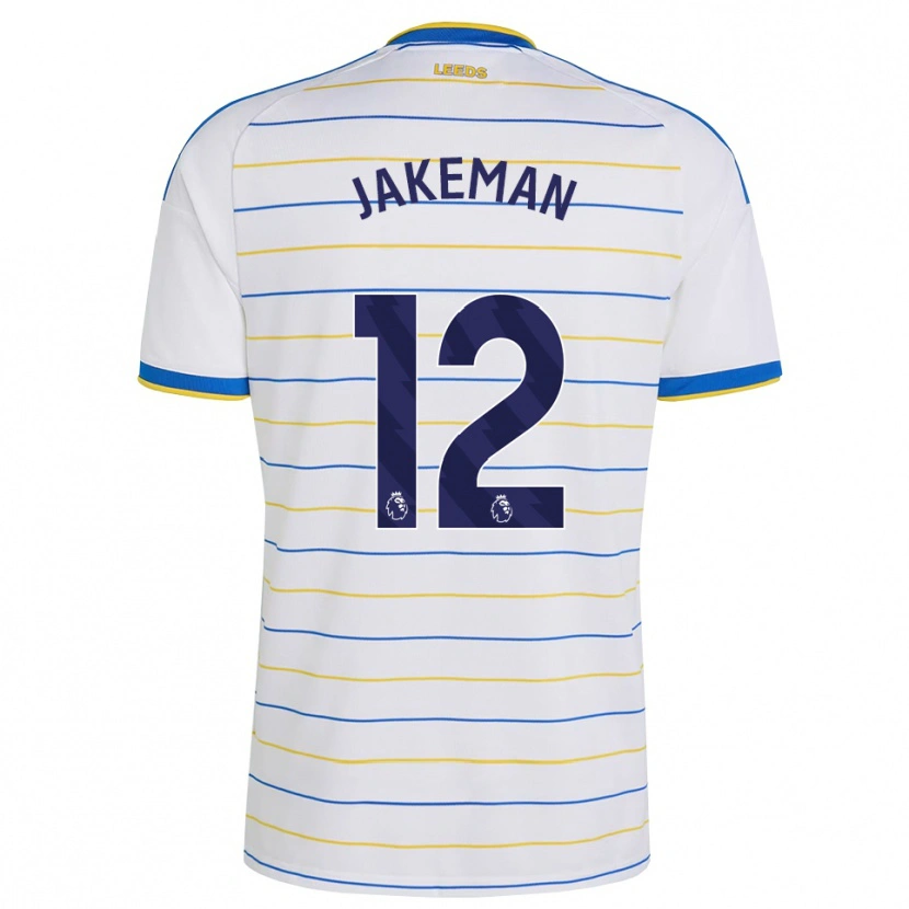 Danxen Barn Harriet Jakeman #12 Röd Gul Blå Hemmatröja Matchtröjor 2026/27 Tröjor T-Tröja