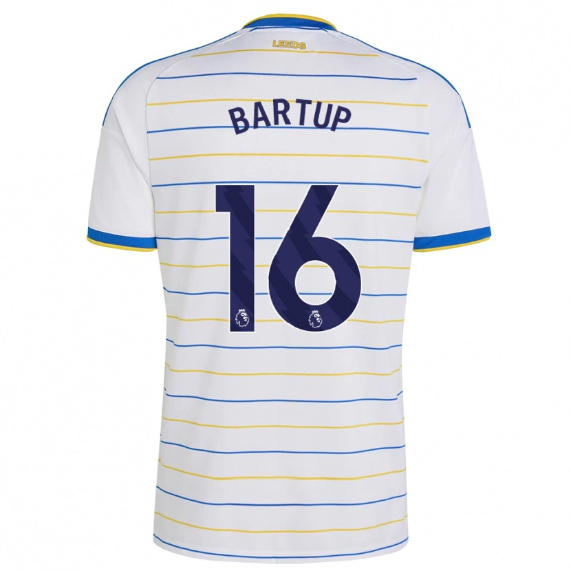 Danxen Barn Laura Bartup #16 Röd Gul Blå Hemmatröja Matchtröjor 2026/27 Tröjor T-Tröja