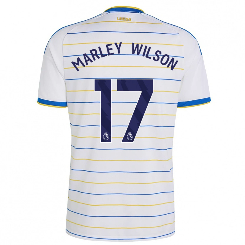 Danxen Barn Marley Wilson #17 Röd Gul Blå Hemmatröja Matchtröjor 2026/27 Tröjor T-Tröja