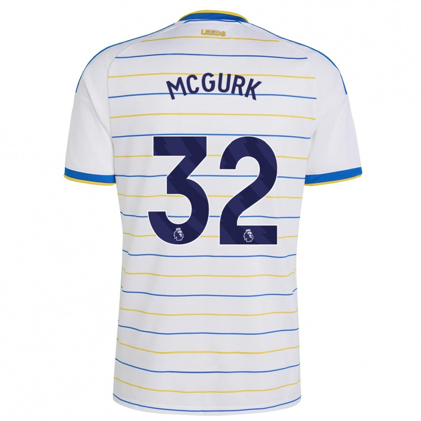 Danxen Barn Sean Mcgurk #32 Röd Gul Blå Hemmatröja Matchtröjor 2026/27 Tröjor T-Tröja