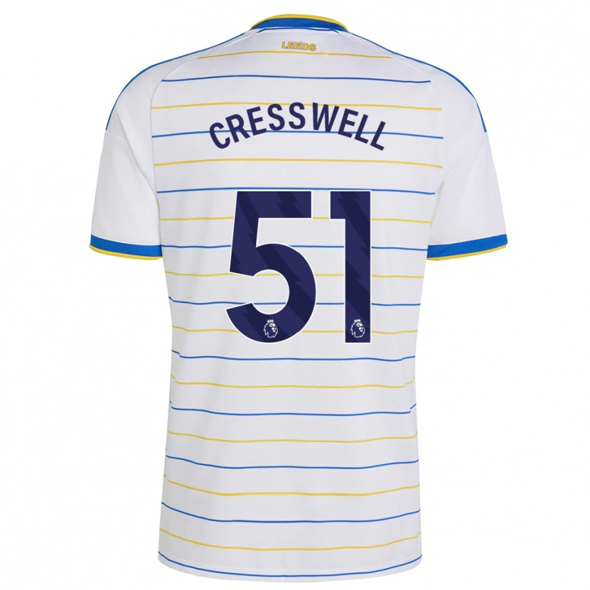 Danxen Barn Alfie Cresswell #51 Röd Gul Blå Hemmatröja Matchtröjor 2026/27 Tröjor T-Tröja