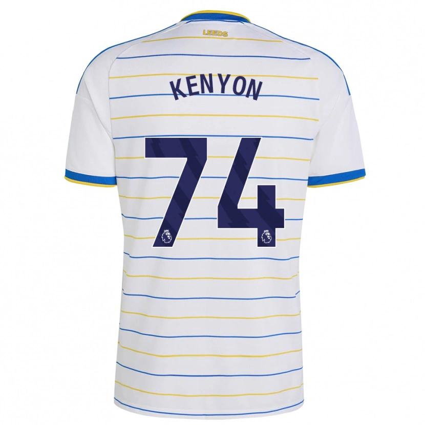 Danxen Barn George Kenyon #74 Röd Gul Blå Hemmatröja Matchtröjor 2026/27 Tröjor T-Tröja