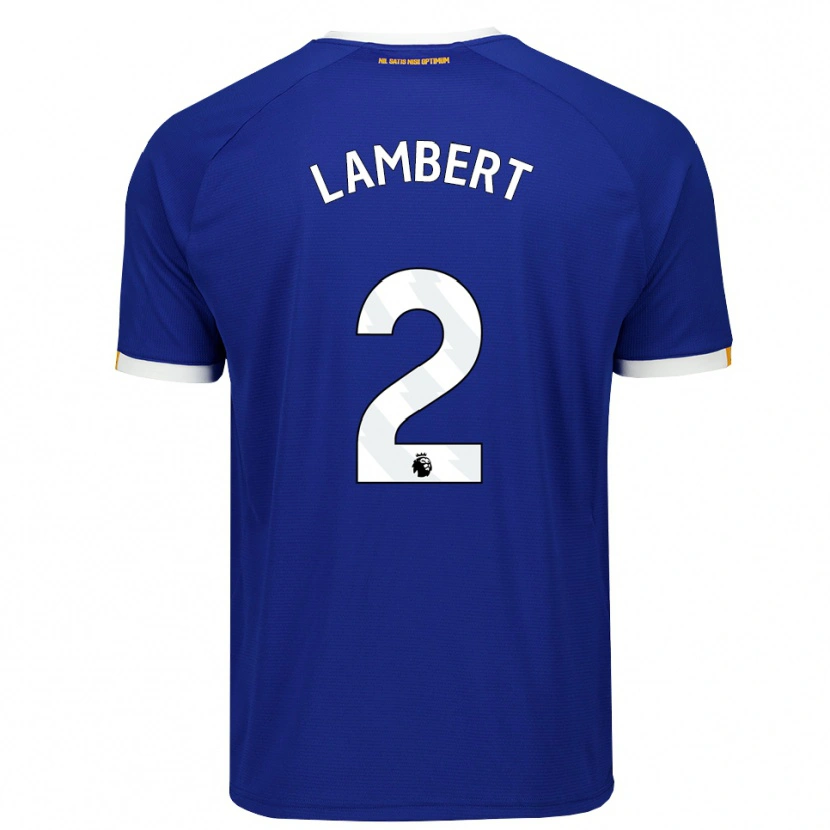 Danxen Barn Rocco Lambert #2 Blå Vit Gul Hemmatröja Matchtröjor 2026/27 Tröjor T-Tröja