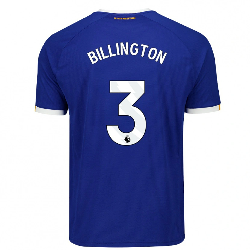 Danxen Barn Harvey Billington #3 Blå Vit Gul Hemmatröja Matchtröjor 2026/27 Tröjor T-Tröja