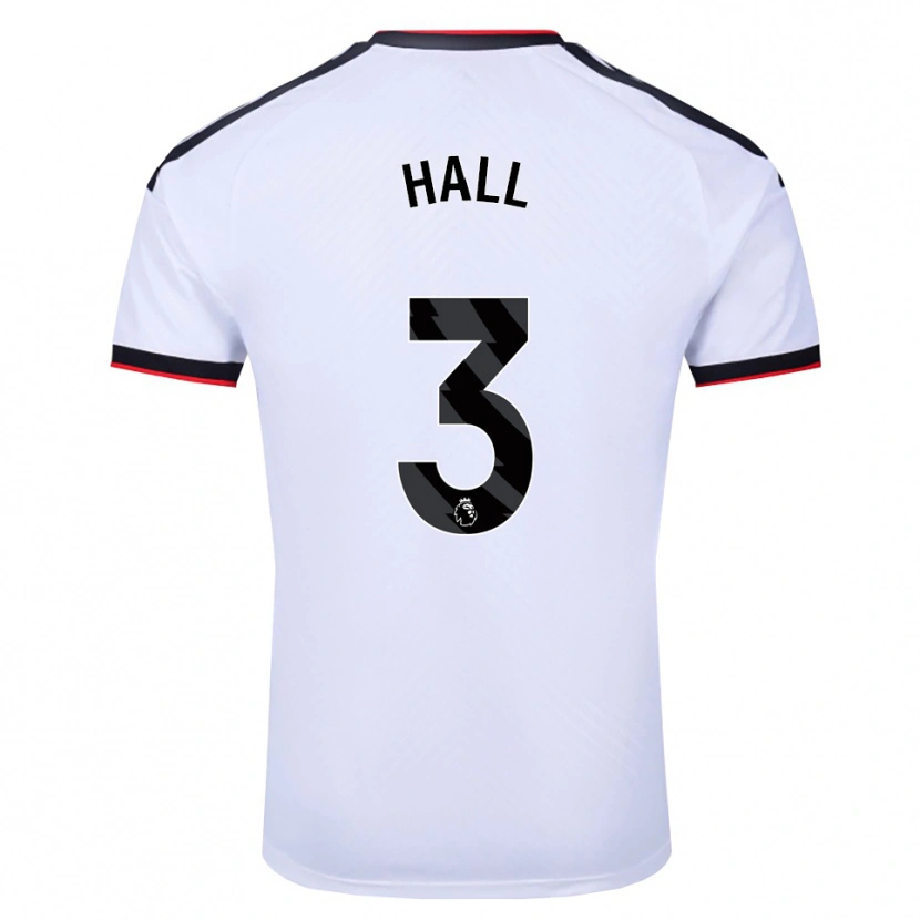 Danxen Barn Marcel Hall #3 Vit Svart Röd Hemmatröja Matchtröjor 2026/27 Tröjor T-Tröja