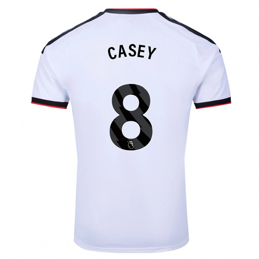 Danxen Barn Dan Casey #8 Vit Svart Röd Hemmatröja Matchtröjor 2026/27 Tröjor T-Tröja