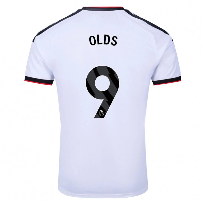 Danxen Barn Ellie Olds #9 Vit Svart Röd Hemmatröja Matchtröjor 2026/27 Tröjor T-Tröja