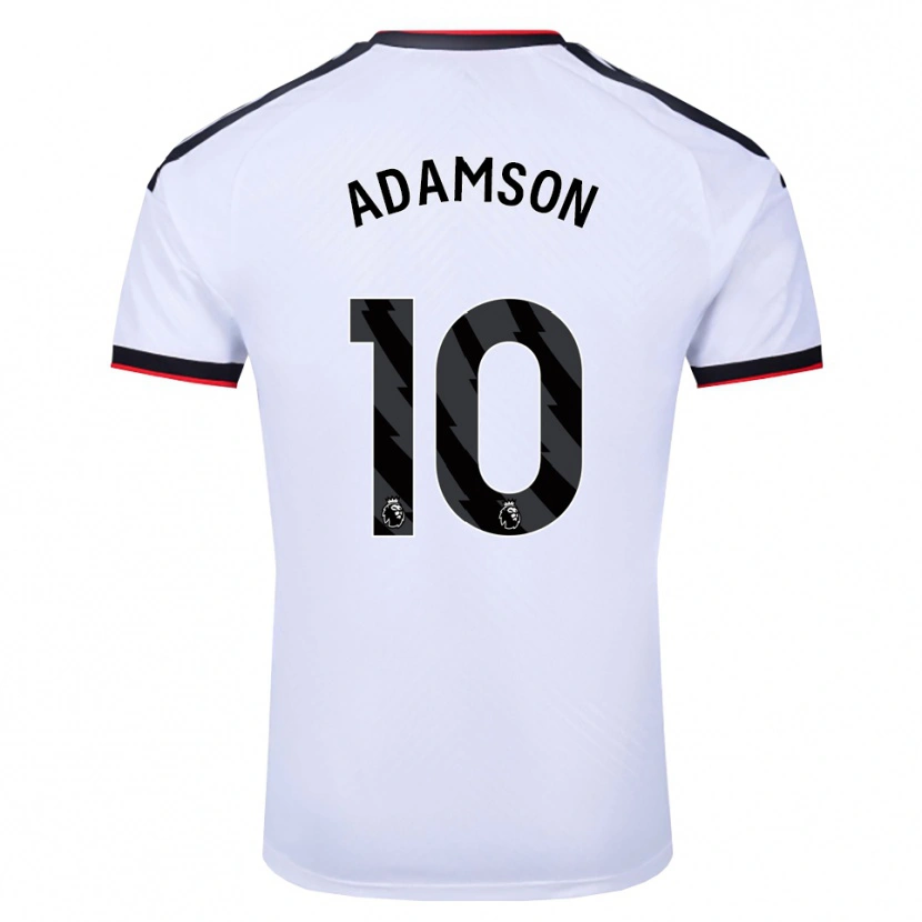 Danxen Barn Sasha Adamson #10 Vit Svart Röd Hemmatröja Matchtröjor 2026/27 Tröjor T-Tröja