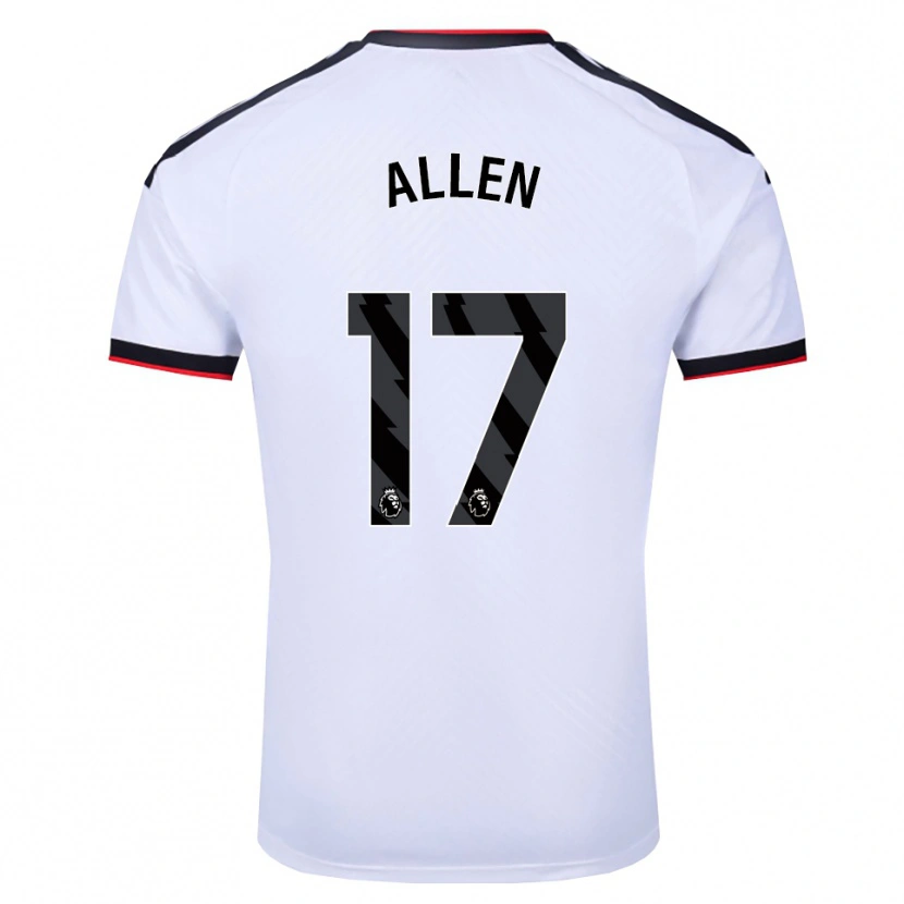 Danxen Barn Isaiah Allen #17 Vit Svart Röd Hemmatröja Matchtröjor 2026/27 Tröjor T-Tröja