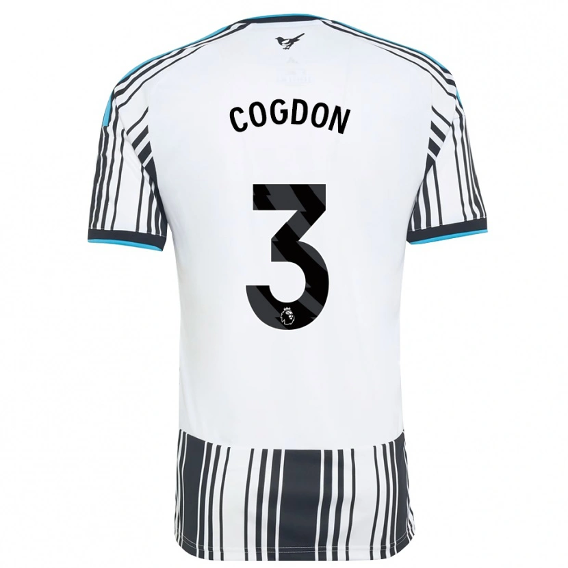 Danxen Barn Jude Cogdon #3 Himmelsblå Svart Vit Hemmatröja Matchtröjor 2026/27 Tröjor T-Tröja