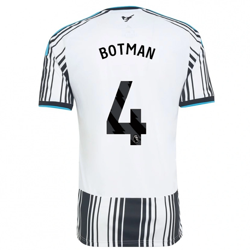 Danxen Barn Sven Botman #4 Himmelsblå Svart Vit Hemmatröja Matchtröjor 2026/27 Tröjor T-Tröja