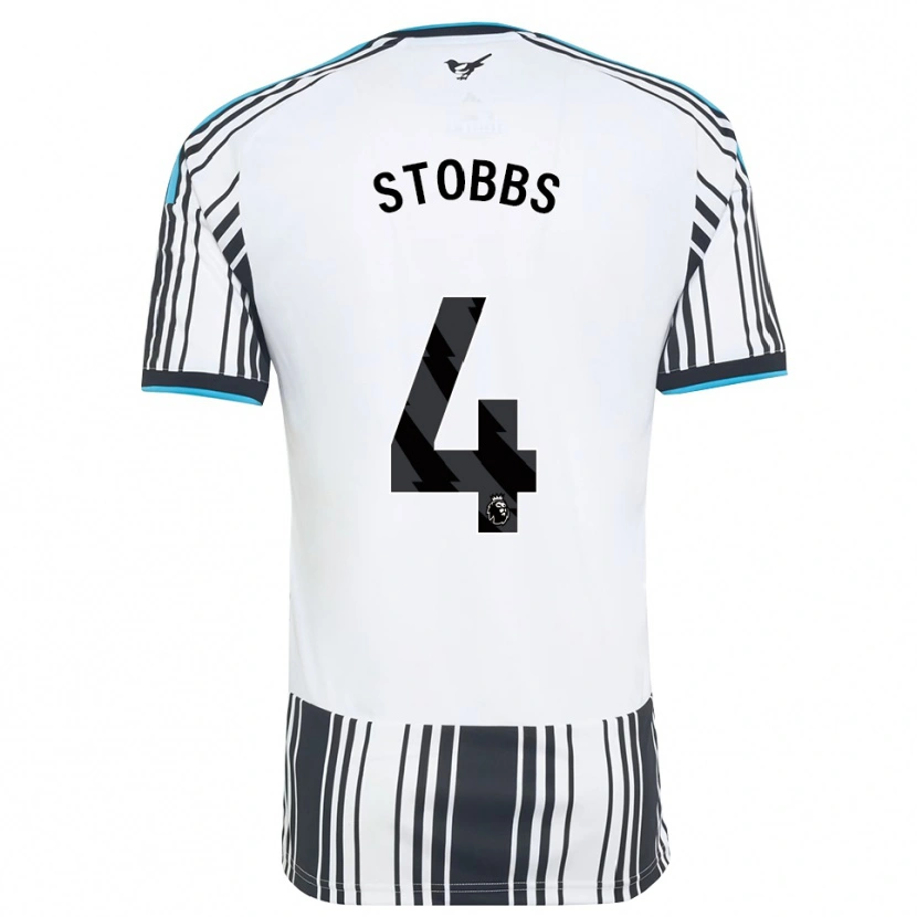 Danxen Barn Amber-Keegan Stobbs #4 Himmelsblå Svart Vit Hemmatröja Matchtröjor 2026/27 Tröjor T-Tröja
