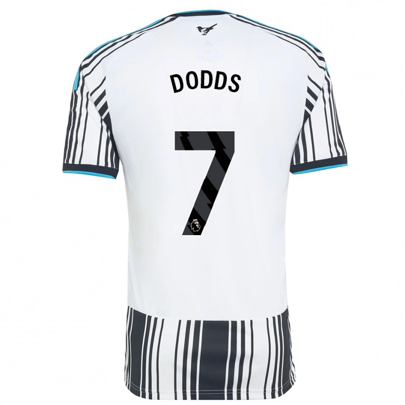 Danxen Barn Tyler Dodds #7 Himmelsblå Svart Vit Hemmatröja Matchtröjor 2026/27 Tröjor T-Tröja