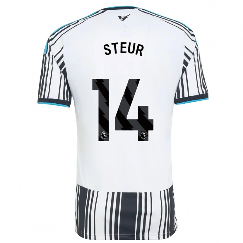 Danxen Barn Sean Steur #14 Himmelsblå Svart Vit Hemmatröja Matchtröjor 2026/27 Tröjor T-Tröja