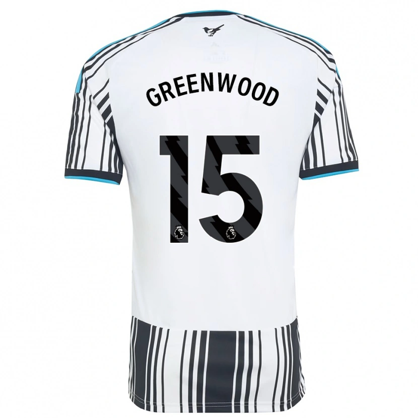 Danxen Barn Hannah Greenwood #15 Himmelsblå Svart Vit Hemmatröja Matchtröjor 2026/27 Tröjor T-Tröja