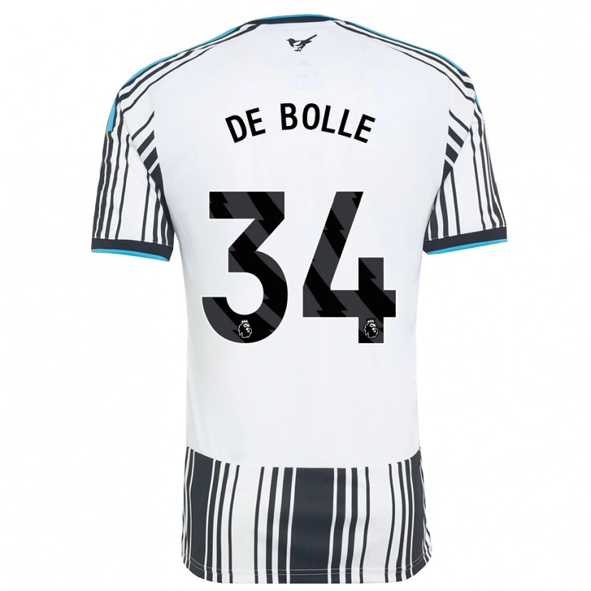 Danxen Barn Lucas De Bolle #34 Himmelsblå Svart Vit Hemmatröja Matchtröjor 2026/27 Tröjor T-Tröja