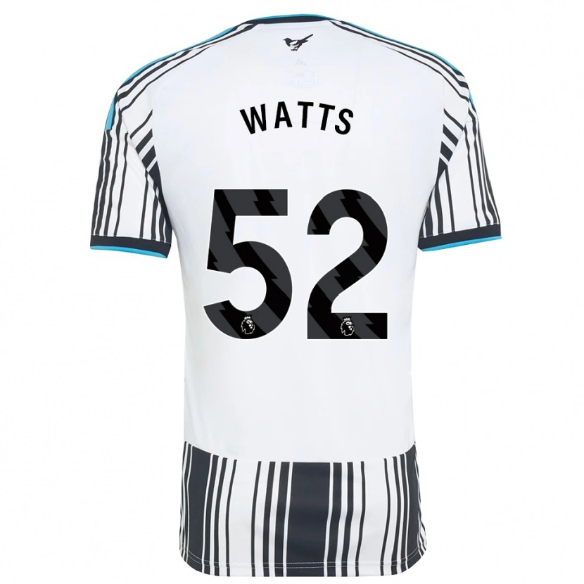 Danxen Barn Logan Watts #52 Himmelsblå Svart Vit Hemmatröja Matchtröjor 2026/27 Tröjor T-Tröja